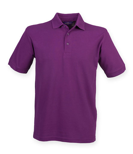 Henbury Heavy Poly/Cotton Piqué Polo Shirt - Redrok